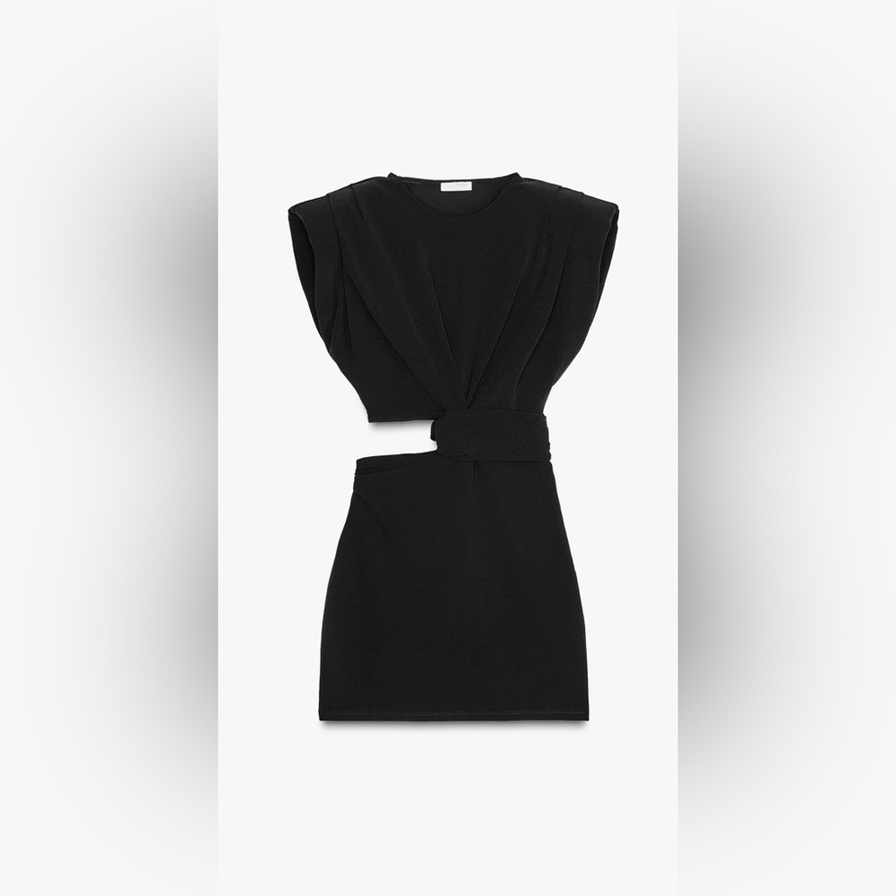Zara Black Cut-Out Dress